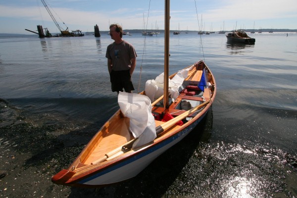 Swampscott Dory for rowing